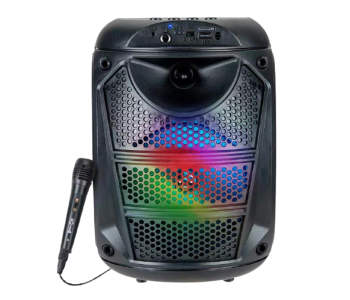 Express Delivery - BT Speaker ZQS-6115 Bluetooth Speaker with Mic - Black (JA173) - ID 131658