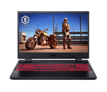 ACER NITRO 5 AN515 NH.QFJEM.00E 15.6 FHD 144HZ Intel Core I7-12700H Processor 16GB RAM 512GB SSD 4GB GDDR6 NVIDIA RTX 3050 Graphics Windows 11 Home Eng & Arb Keyboard - Black in OMAN