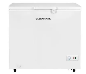 Express Delivery - Olsenmark OMCF5008 330L Chest Freezer - White - ID 132540