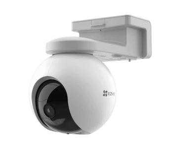 Express Delivery - EZVIZ EB8 4G 2K Pan & Tilt 4G Battery Camera - Black and White - ID 132302