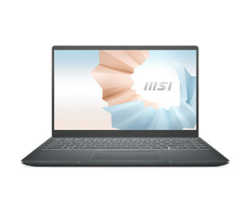 MSI MODERN 14 B5M 9S7-14DL24-075 14FHD AMD R7 5700U 8GB RAM 512GB SSD AMD Radeon Graphics Windows 11 Home Eng-Arab Keyboard - Carbon Grey in OMAN