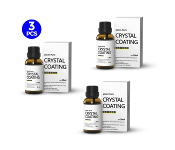 Bundle 3 PCs Set Generic Plastic Parts Crystal Coating Great Gloss Retention And Protection For Car in OMAN