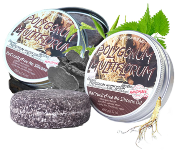 Polygnum Hair Regrowth Shampoo Bar ,Anti Hair Loss, Natural Organic Hair Darkening Shampoo Bar, Promotes Hair Growth in UAE