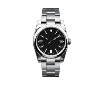 Empower Waterproof Stainless Steel Classic Wrist Watch For Men - Black And Silver in UAE