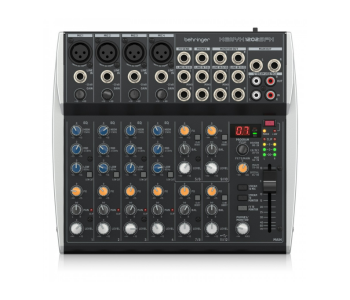 Behringer Xenyx 1202SFX 12-channel Analog Streaming Mixer - Black in UAE