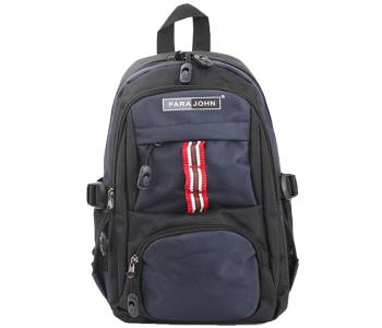 Para John PJSB6015A18 18-inch School Backpack- Navy Blue in UAE