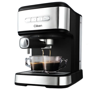 Express Delivery - Clikon CK360 850 Watts Espresso Coffee Machine - Black - ID 133740