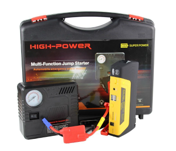 High Power Jump Starter Kit Portable Multi-Function Car Jumper Booster With Air Compressor in KSA