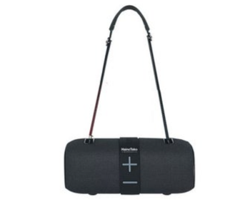 Express Delivery - Haino Teko S105 Portable Speaker with Power Bank Function - Black - ID 133240