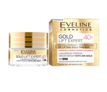 Express Delivery - Eveline 40+ Gold Lift Expert Luxurious Firming Cream 50ml - ID 134069