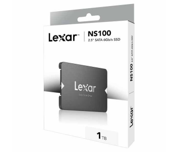 Express Delivery - Lexar NS100 LNS100-1TRB 2.5 SATA III 6Gb/s Internal SSD 1TB  – Black - ID 134174