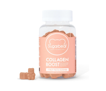 Express Delivery - SugarbearPro Collagen Boosting Vegan Multivitamin Gummies, 100mg of Amino Acids, Vitamin C, Vitamin D, B-12 and Biotin, Promotes Hair, Nail, Skin, Bone &amp; Joint Health (60 Count (Pack of 1 - ID 136469