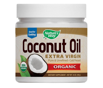 Express Delivery - Natures-Way-Organic-Coconut-Oil-Extra-Virgin-16Oz - ID 134320