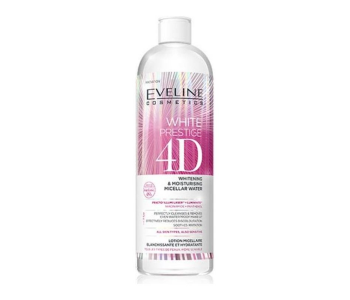 Express Delivery - Eveline White Prestige 4D Whitening &amp; Moisturising Micellar Water 400ml - ID 134070