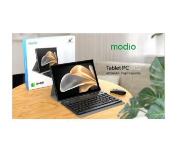 Express Delivery - Modio M32 5G Android Tablet PC 10.1 Inch 8GB RAM 512GB ROM Dual Sim 6000mAh Wireless Keyboard and mouse - ID 134270