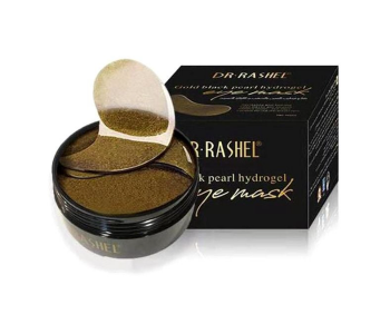 Express Delivery - DR. RASHEL 60-Piece Gold Black Pearl Hydrogel Eye Mask Brown - ID 134232