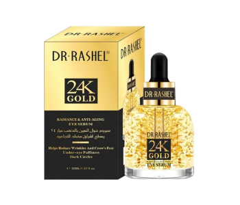 Express Delivery - DR. RASHEL 24K Gold Radiance And Anti-Aging Eye Serum 30ml - ID 134167