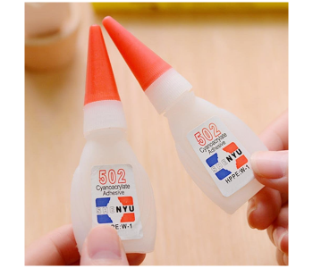 High Quality Super Glue Extra Strong Glue, Precise Repairs, Immediately Clear Glue For Metal, Wood, Plastic, Leather in KSA