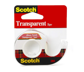 Express Delivery - 3M Scotch Transparent Tape With Plastic Dispenser - ID 134662