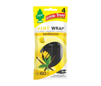 Express Delivery - LITTLE TREES Vent Wrap Vanilla Car Air Freshener - ID 135034