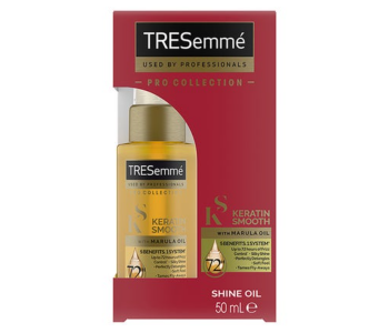 Express Delivery - Tresemme Keratin Smooth Hair Oil 5 Smoothing Benefits In 1 System With Marula Oil For Soft And Smooth Hair - ID 134947