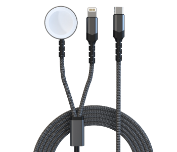 Express Delivery - Trands 2 in 1 Wireless Charging Cable - ID 135102
