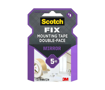 Express Delivery -  Scotch Fix Double-Face Mirror Mounting Tape (19 mm x 1.5 m) - ID 134652