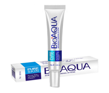 Express Delivery - BIOAQUA Pure Skin Acne Treatment Scar Removal Cream 30grams - ID 134585