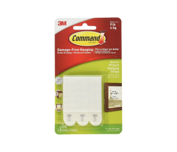 Express Delivery -  3M Command Picture &amp; Frame Hanging Strips (Set of 3, Medium) - ID 134695