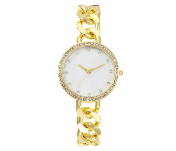 Ladies Elegant Fashion Quartz Wristwatch - Gold in UAE