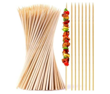 BBQ Bamboo Skewers Sticks - Barbeque Wooden in KSA