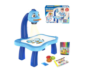 Express Delivery - Projector Painting Educational Learning Drawing Art Attractive And Durable Smart Toy Kit Desk - ID 134541