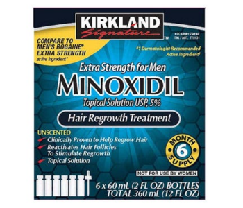 Express Delivery - Kirkland Signature 6-Piece Minoxidil Hair Regrowth Treatment - ID 134946