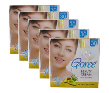 Express Delivery - Goree Pack of 5 Beauty Cream With Lycopene - ID 134855