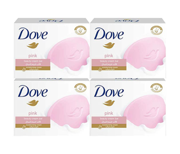 Express Delivery - Dove Beauty Cream Bar Soap 4 Pieces - ID 134809