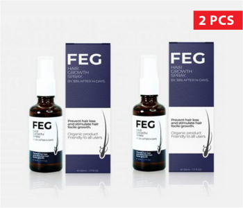 Bundle 2 PCs Set FEG 50g Natural Hair Oil in UAE