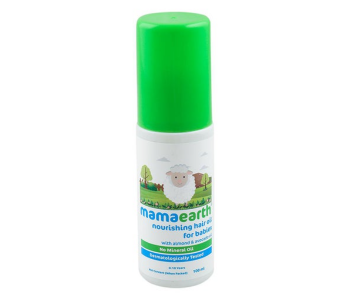 Express Delivery - Mamaearth Natural Dermatologically tested Nourishing Hair Oil with Almond and Avocoado - ID 135248