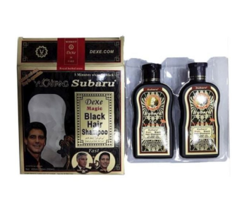 Express Delivery - 2-Piece Black Hair Shampoo 2x200ml - ID 134586