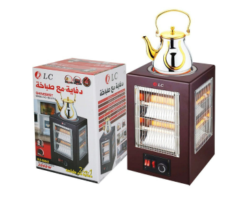 DLC R5842 2 In 1 Room Heater With Electric Stove in KSA