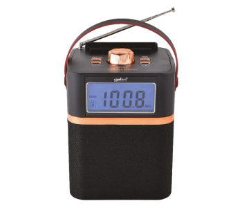 Express Delivery - Sanford SF2212PS 1200 mAh Rechargeable Portable Speakers - Black - ID 136540