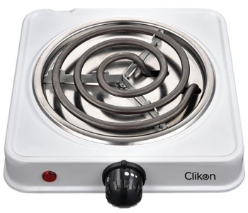 Express Delivery - Clikon CK4295 1000W Coil Hot Plate - White - ID 136238