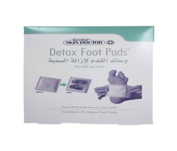 Express Delivery - Herbal Skin Doctor 10-Piece Detox Foot Pad Set White - ID 136283