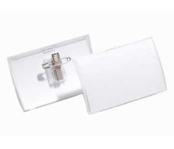Express Delivery - Durable Name Badge With Combi Clip - ID 136905