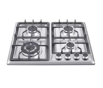 Express Delivery - Clikon CK4296 Stainless Steel 4 Burner Gas Hob - ID 135941