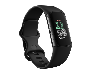 Fitbit Charge 6 Fitness And Health Tracker -Obsidian With Black Aluminum in UAE