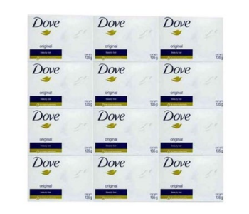 Express Delivery - Dove 12-Piece Original Beauty Soap Bar - ID 136381