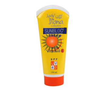 Express Delivery - Lady Diana Sunblock Cream With Vitamin E SPF 40 - ID 136227