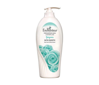 Express Delivery - Enchanteur Gorgeous Body Lotion with Aloe Vera and Olive Butter 500ml - ID 135789