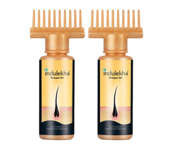 Express Delivery - INDULEKHA Pack Of 2 Bringha Hair Oil - ID 135587