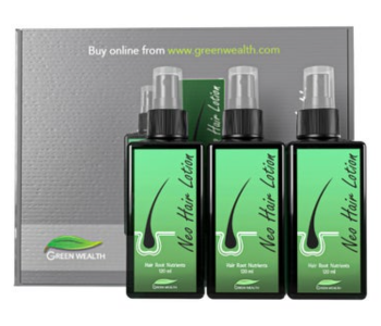 Express Delivery - Green Wealth Pack Of 3 Green Wealth Neo Hair Lotion - ID 136342